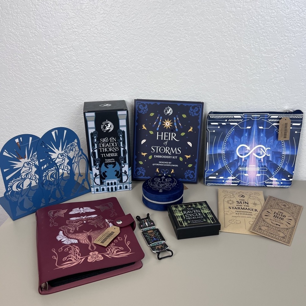 Fairyloot Bookish Lot YA Fantasy Collectible Book Lover Accessories Reader NEW